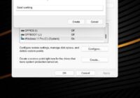 Create and Use System Restore Points in Windows 10/11