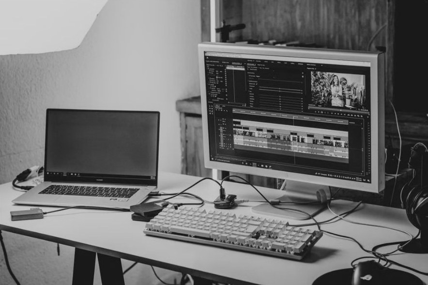 Creative apps for PC video editing software on a Windows desktop