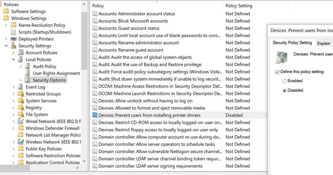 Deploy printers with Group Policy under the Deployed Printers node