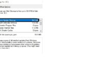 Disk Cleanup for drive C with Windows Update Cleanup ticked at the top