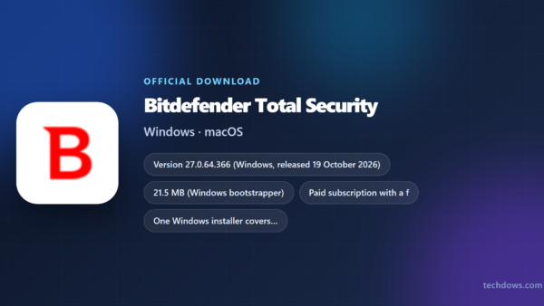 Download Bitdefender Total Security for PC and Mac (Free Trial)