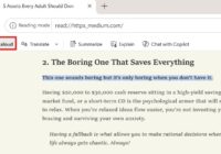 Edge Reading mode toolbar with Read aloud, Translate, Summarize and Explain buttons