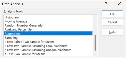 How to perform multiple linear regression in Excel (2 methods)