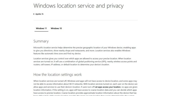 Fix: Location has been turned off by an admin on Windows 11
