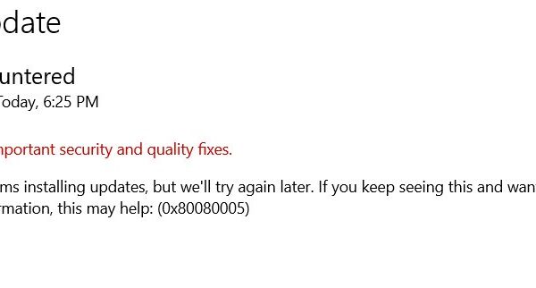 Fix Windows 10/11 update errors by rebuilding the SoftwareDistribution cache