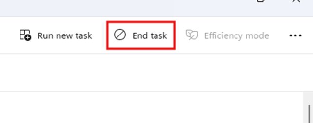 Fix memory compression high RAM by ending idle apps with End task