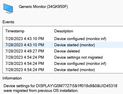 Fix monitor information not showing when Windows lists a Generic Monitor
