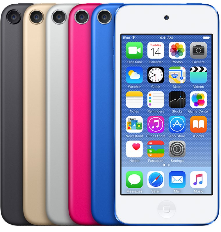 Force restart iPod touch 6th generation using Sleep/Wake and Home buttons