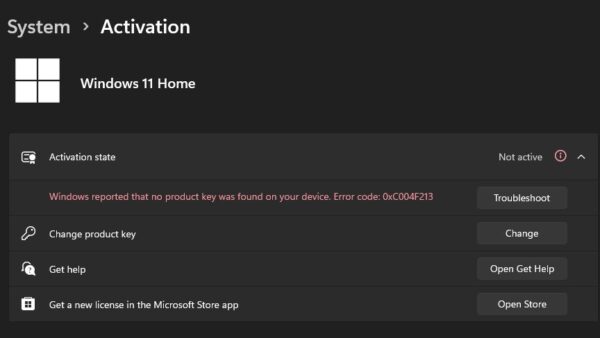 Generic product keys to install and activate Windows 11