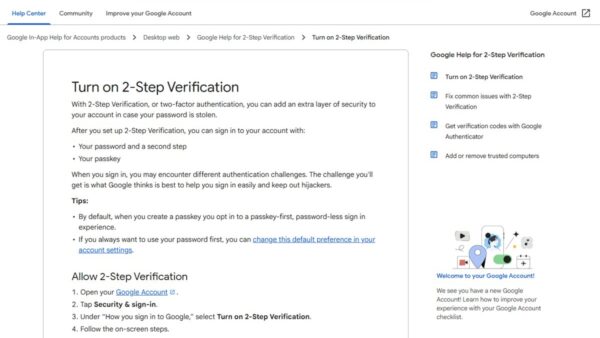 What is 2-Step Verification and how to activate and use it