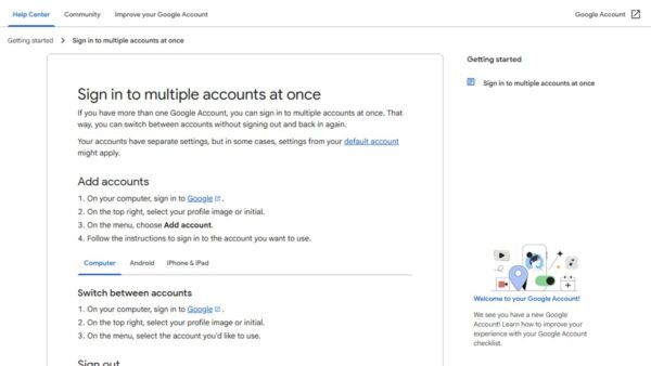 How to make a Google account your default: step-by-step guide