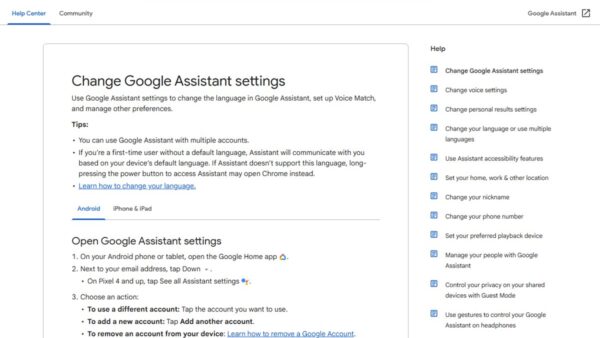 Hey Google, open Assistant settings: a step-by-step guide