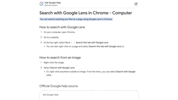 How to use Google Lens on desktop PC?