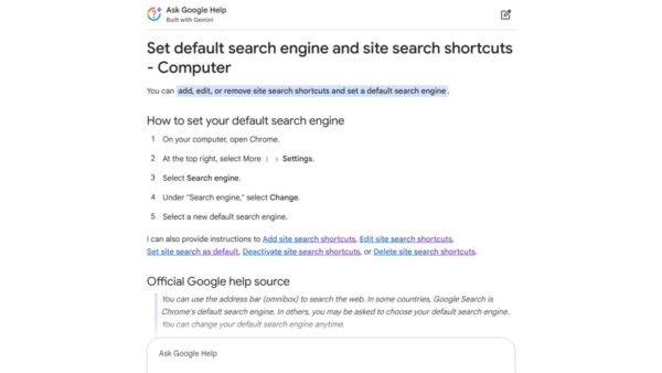 How to remove Yahoo search from Chrome & replace with Google