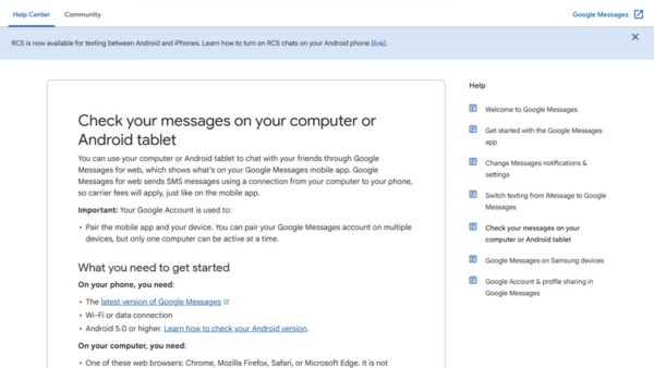 How to get Google Messages for web: a step-by-step guide