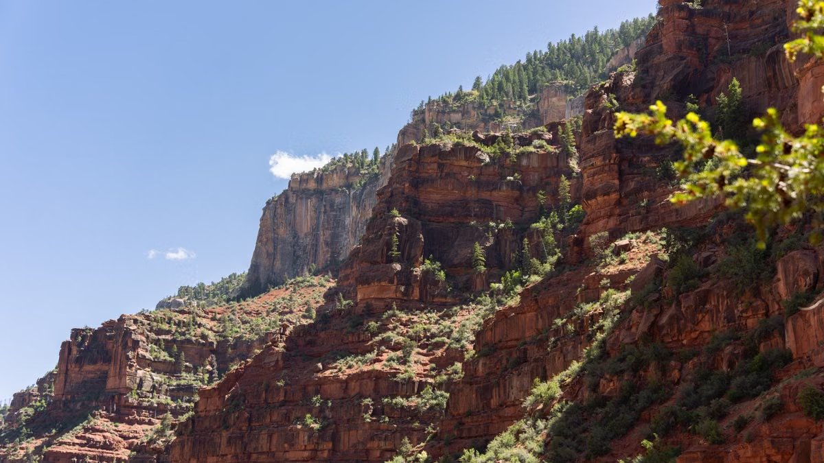 Grand Canyon National Park theme for Windows 10: cliffs of the Grand Canyon North Rim