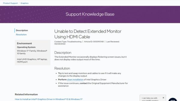 HDMI port not working in Windows 11 [Easy fixing]