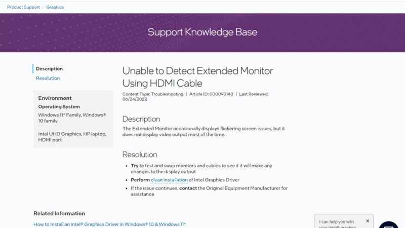 HDMI Port Not Working in Windows 11 [Easy Fixing]