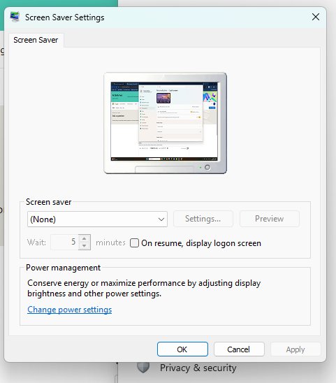 How to Change Lockscreen Timeout in Windows 11
