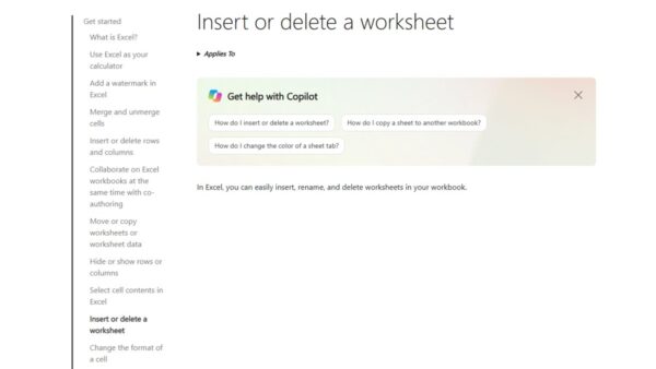 How to delete a spreadsheet in Microsoft Excel