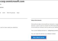 How to change onmicrosoft.com domain in Microsoft 365
