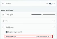 How to change scroll direction on Windows 11: a step-by-step guide