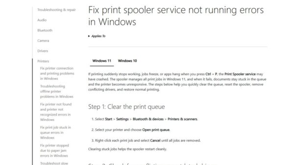 How to completely remove a printer in Windows 11 or 10?