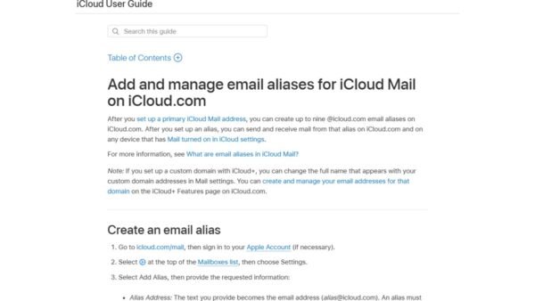 How to create a secondary email account under iCloud