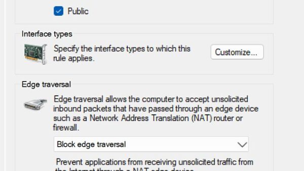 How to create advanced firewall rules in the Windows Firewall