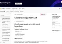 How to disable clear browsing data when Microsoft Edge closes