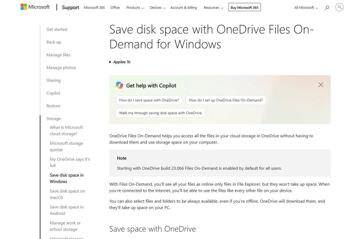Apps enable or disable OneDrive Files On-Demand in Windows 11