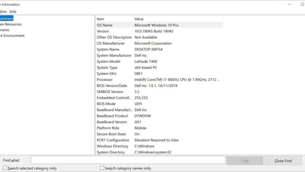 How to find the model of your computer in Windows