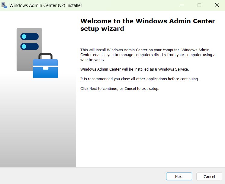 How to install and configure Windows Admin Center