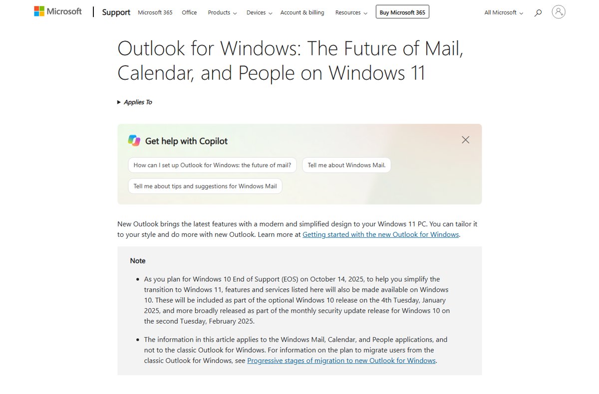 How to install the Mail app again on Windows 11