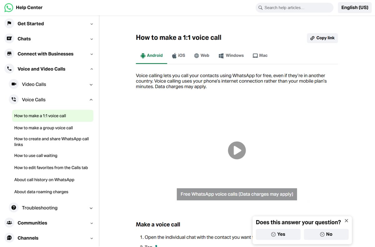 How to make a call on WhatsApp – Full guide
