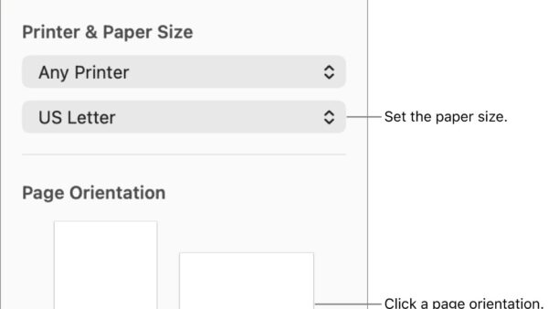 How to make labels in Apple Pages on Mac