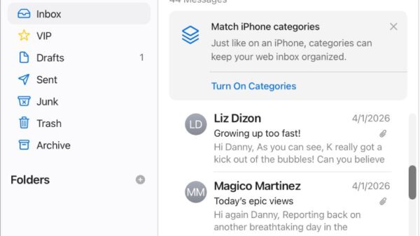 How to mass delete emails in iCloud Mail