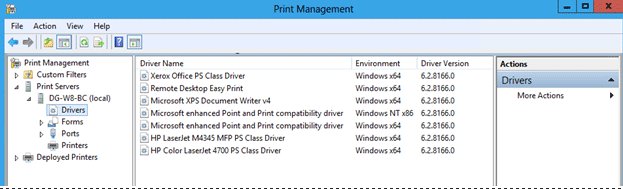 How to setup Windows Print Server and deploy printers