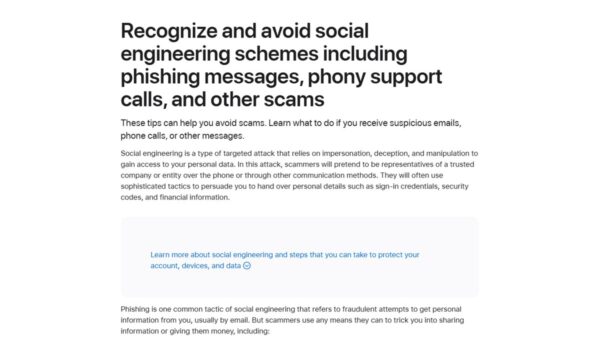 How to spot real Apple communication and watch out for scams