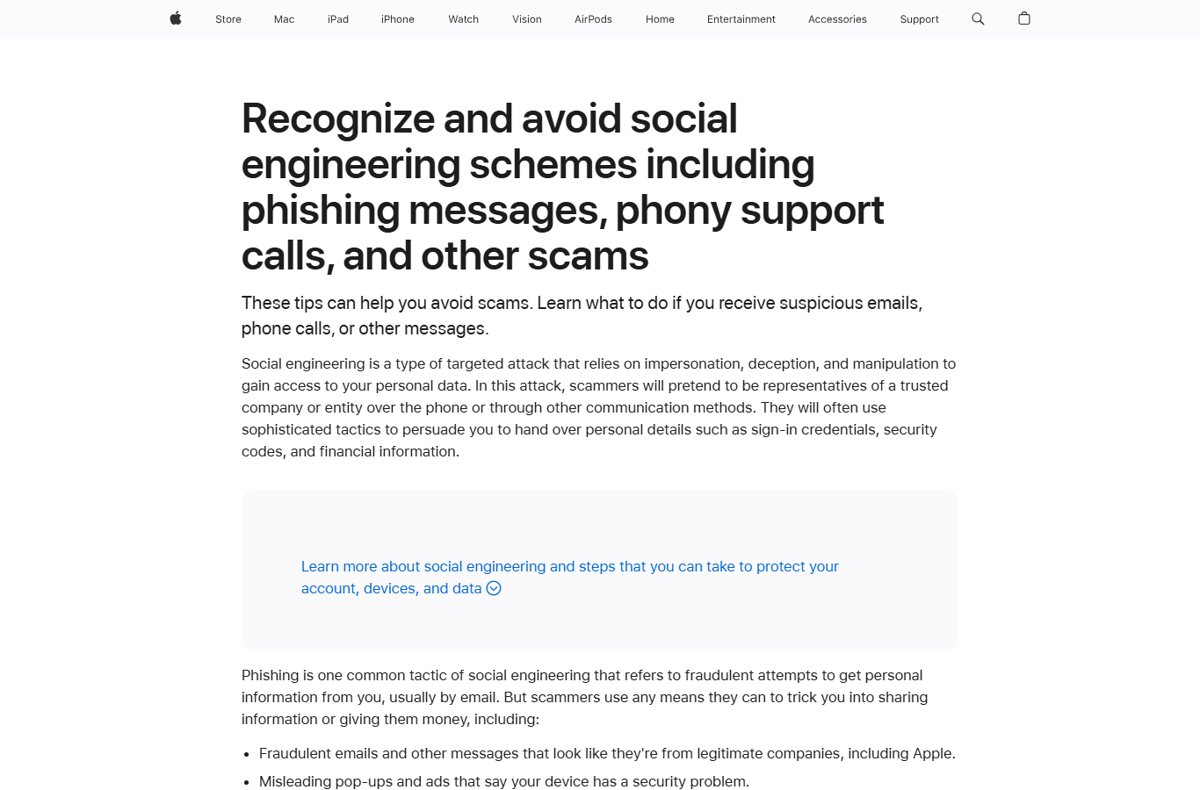 How to spot real Apple communication and watch out for scams