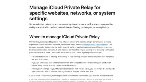 How to stop iCloud Private Relay notifications on iPhone, iPad and Mac