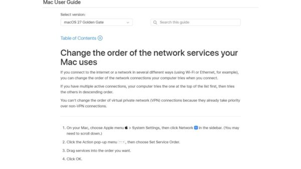 How to turn off Wi-Fi automatically when an Ethernet cable is plugged in to a Mac
