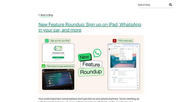 How to use WhatsApp Web on iPad mini with the WhatsApp iPad app