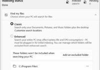Incorrect permissions on Windows Search directories in Windows 11