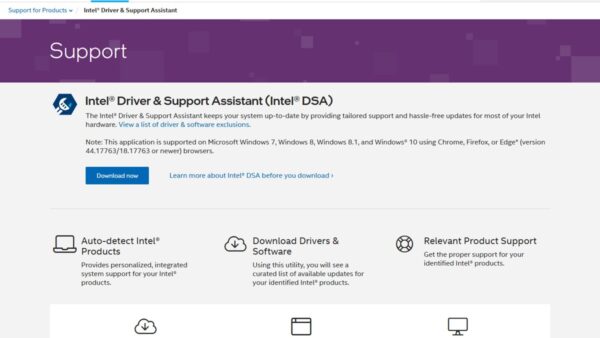 How to download, update, and install the latest Intel drivers using Intel Driver & Support Assistant