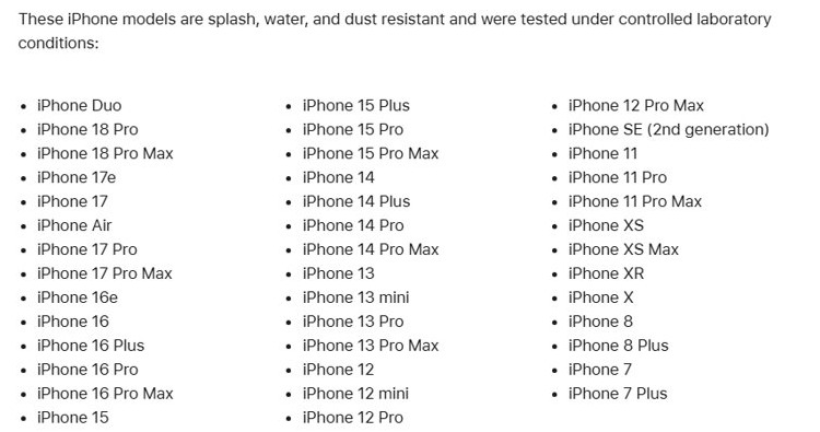 Is the iPhone 11 water resistant? IP68 rating and water damage explained