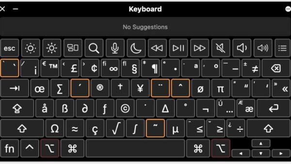 How to do a squiggly line on the keyboard