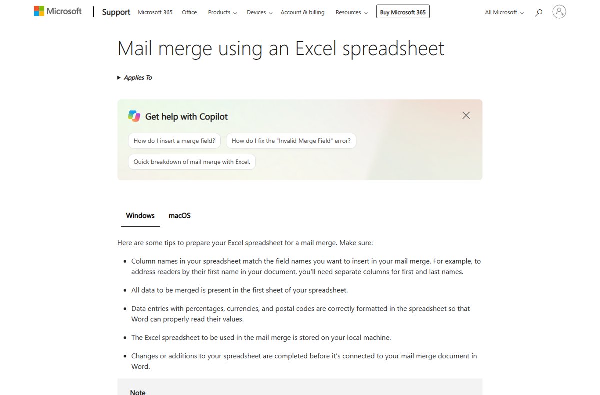 Mail merge Avery labels from Excel on Mac with spreadsheet preparation tips