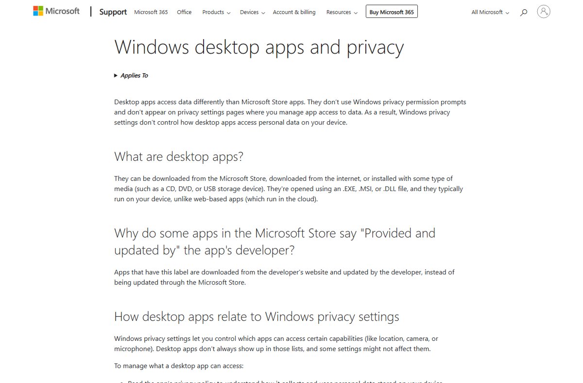 Manage Camera Permissions for Apps in Windows 11/10
