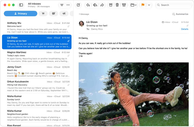 Mass delete iCloud emails in Mail on Mac from the iCloud inbox list
